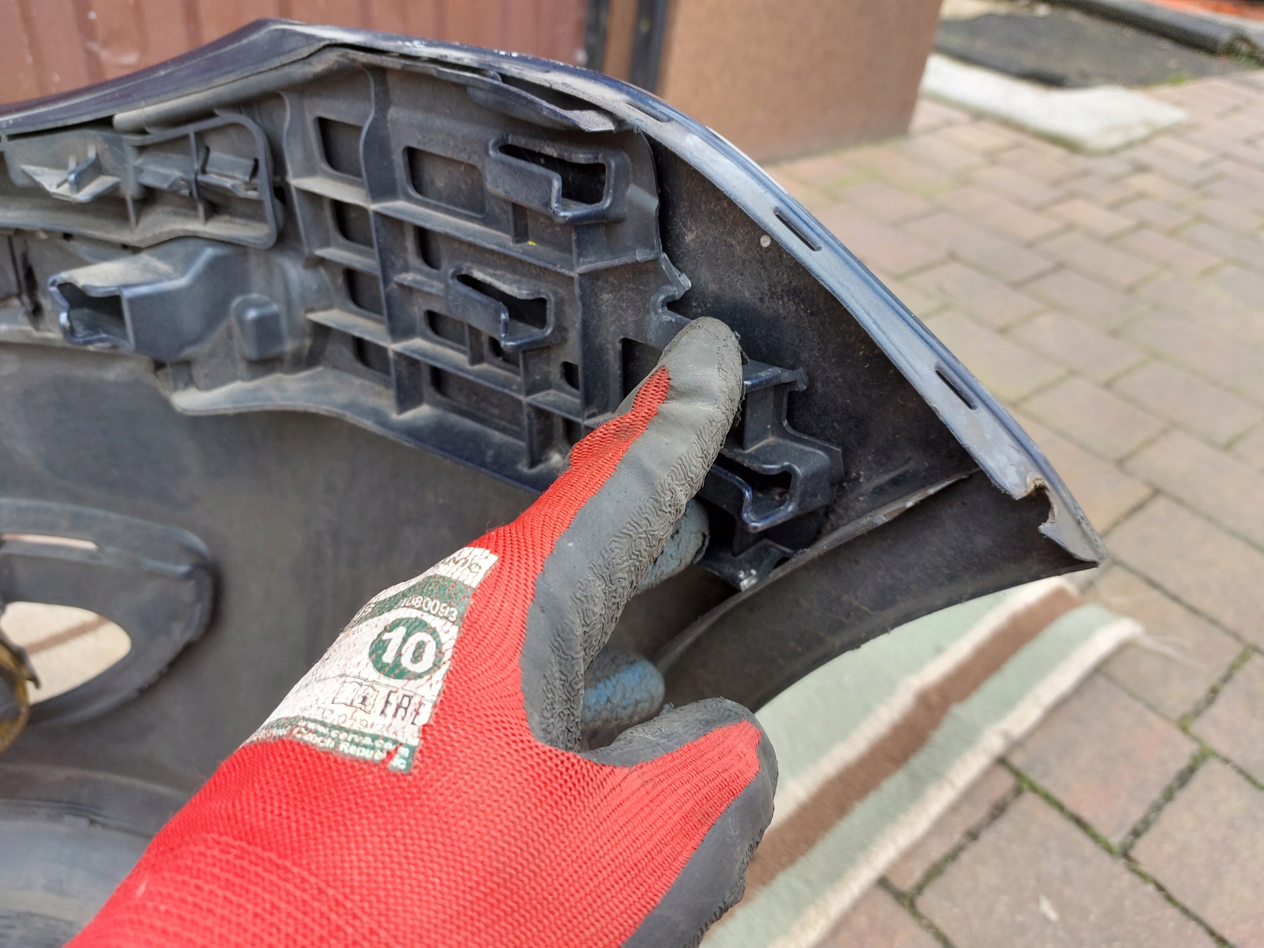 bumper front VW POLO IV LIFT 07r