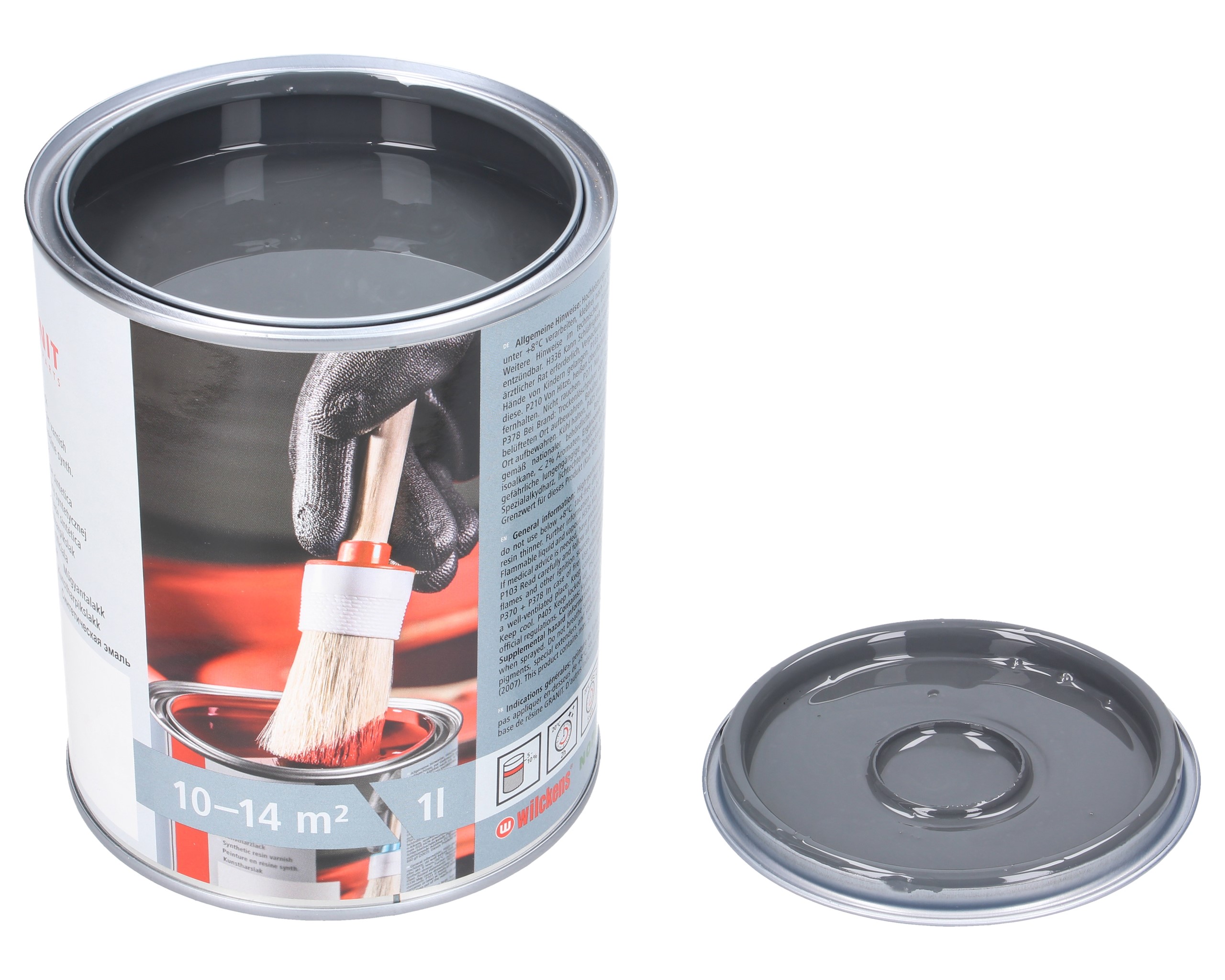 lak, barva Toyota šedá, série 6, 7 1l Wilckens