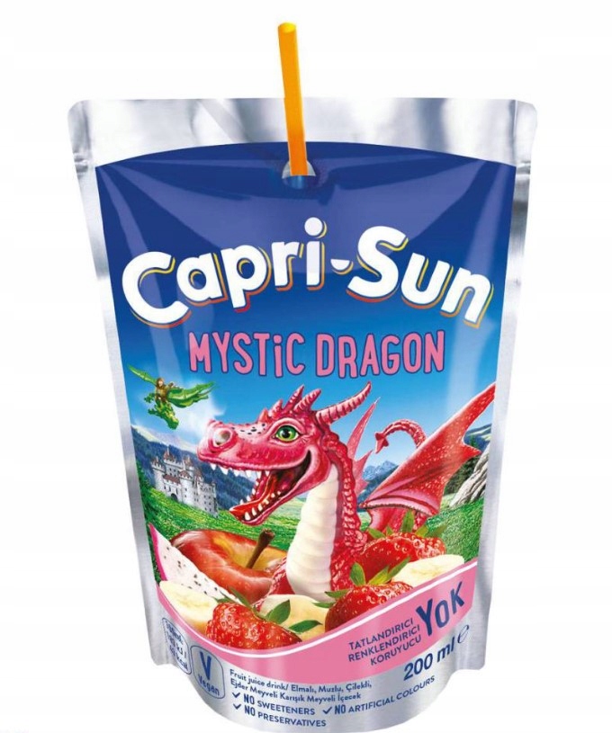 Napój MYSTIC DRAGON Capri-sun 200 ml 10szt Kod producenta 4000177030066