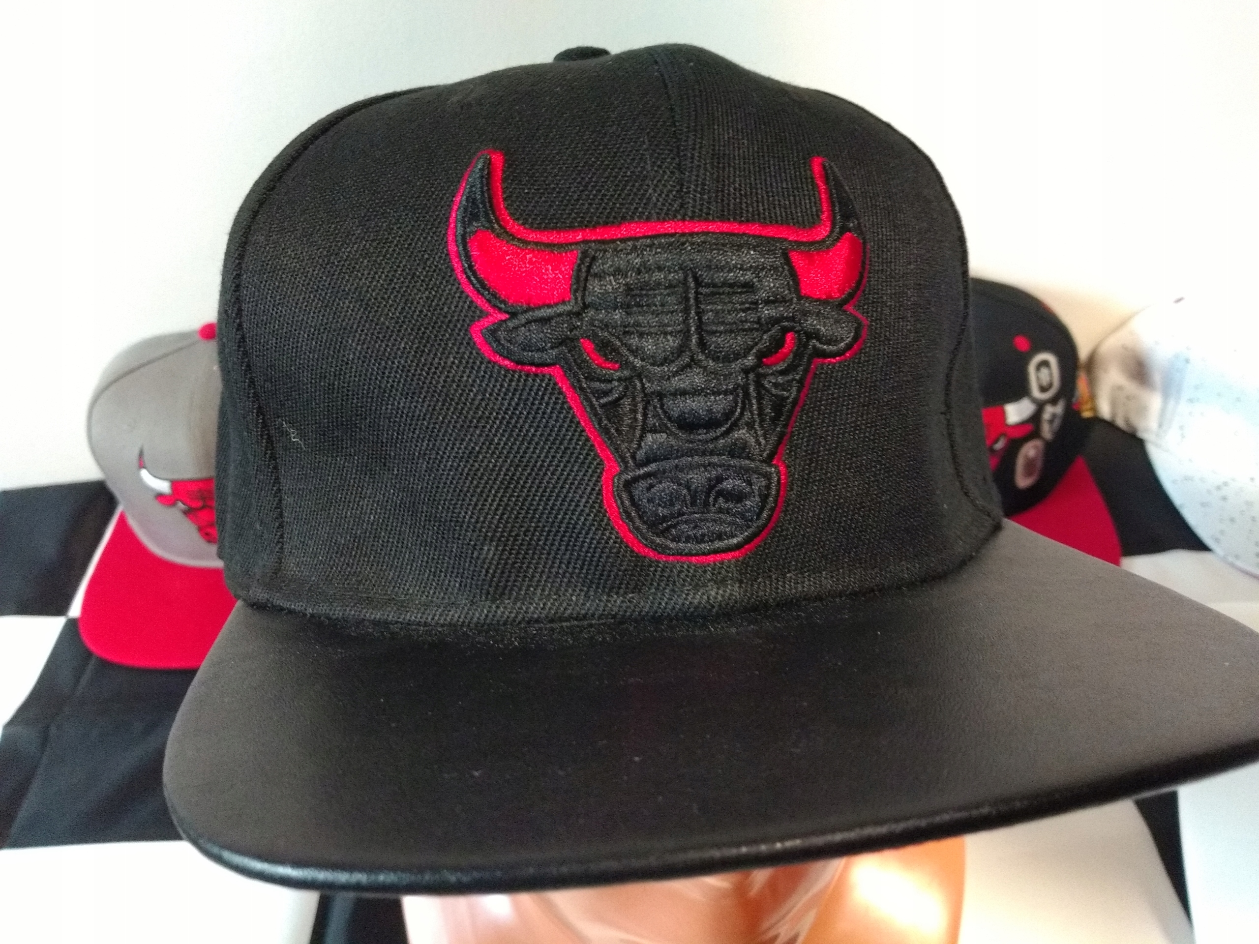 Czapka Z Daszkiem Mitchell Ness NBA Hype Type Snapback Chicago Bulls