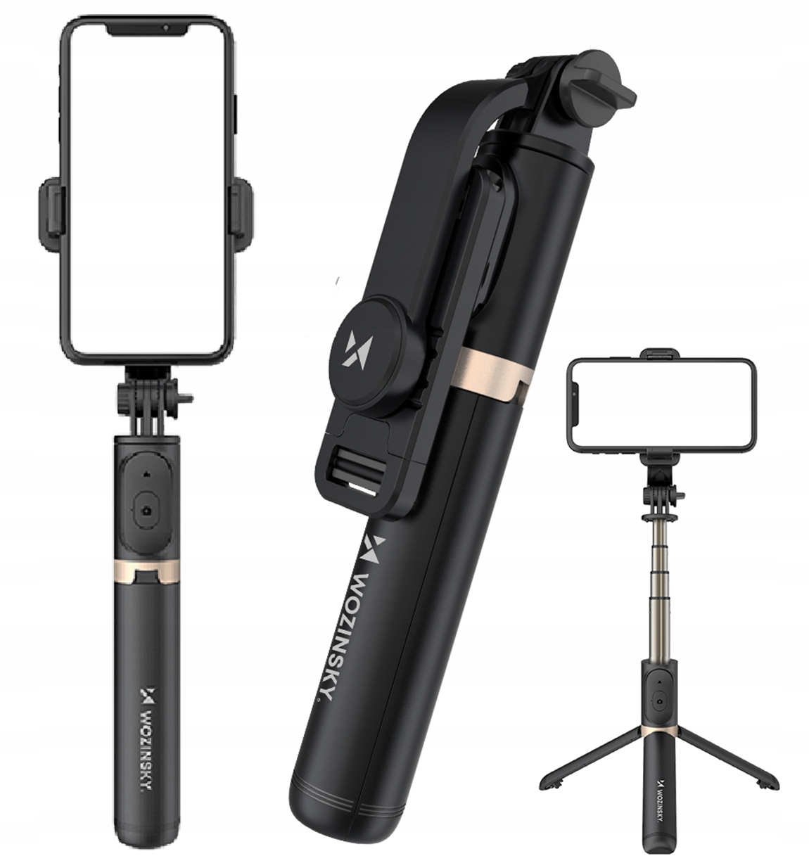 

Uchwyt Kijek Do Selfie Stick Bluetooth Statyw