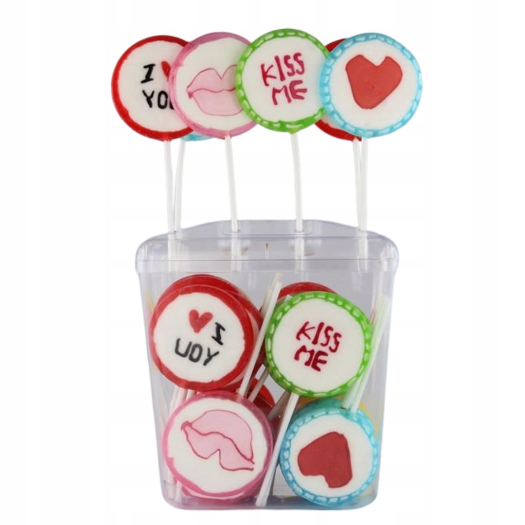 Astra Lízátka Desénové Valentýn 26 g x 50 kusů