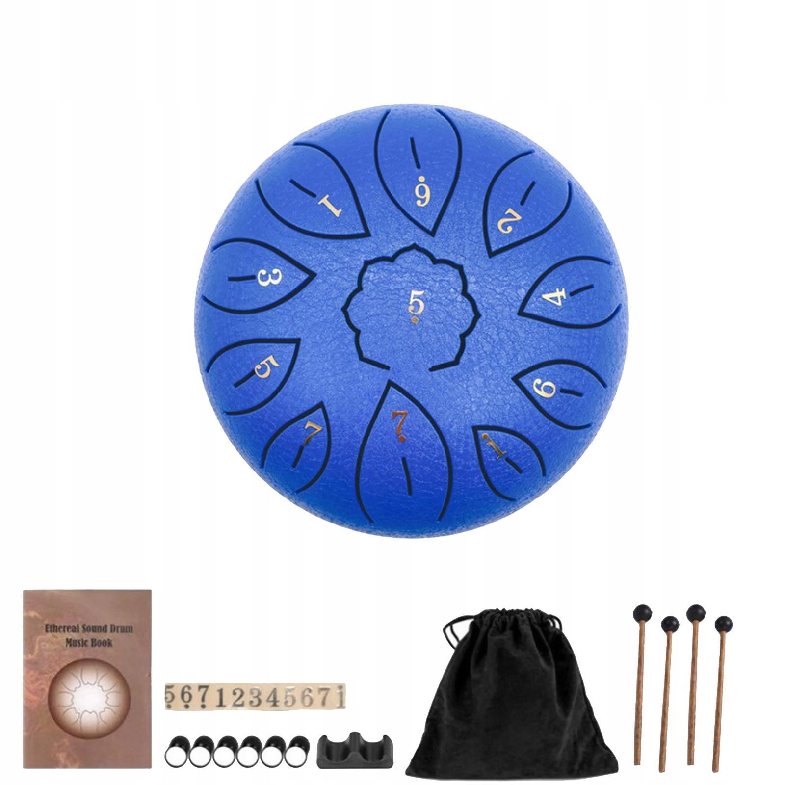 6-calowy bęben ze stalowym językiem C Key Handpan