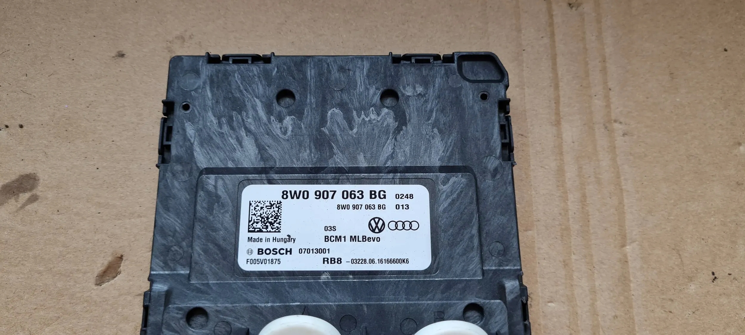 Q7 4M II module control unit KOMFORTU 8W0907063BG A4 B9 8W A5