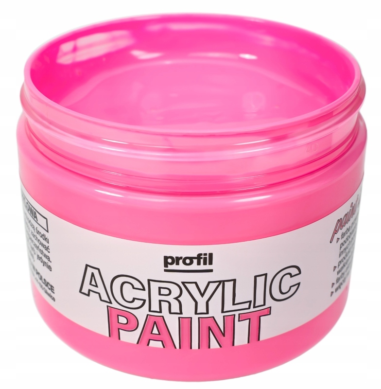 FARBA AKRYLOWA Profil 150ml Produkt PL róż fluo