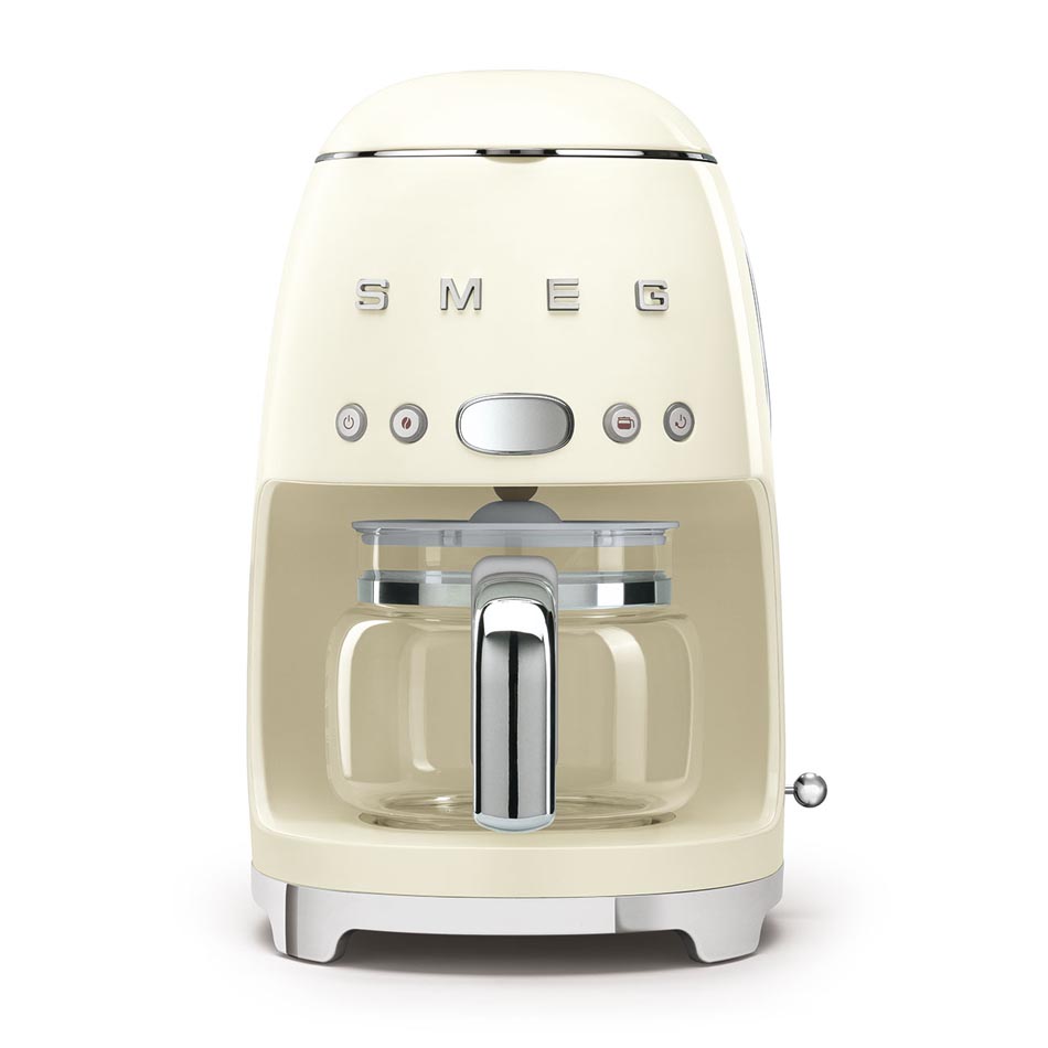 Ekspres do kawy przelewowy kremowy 50's Style Smeg