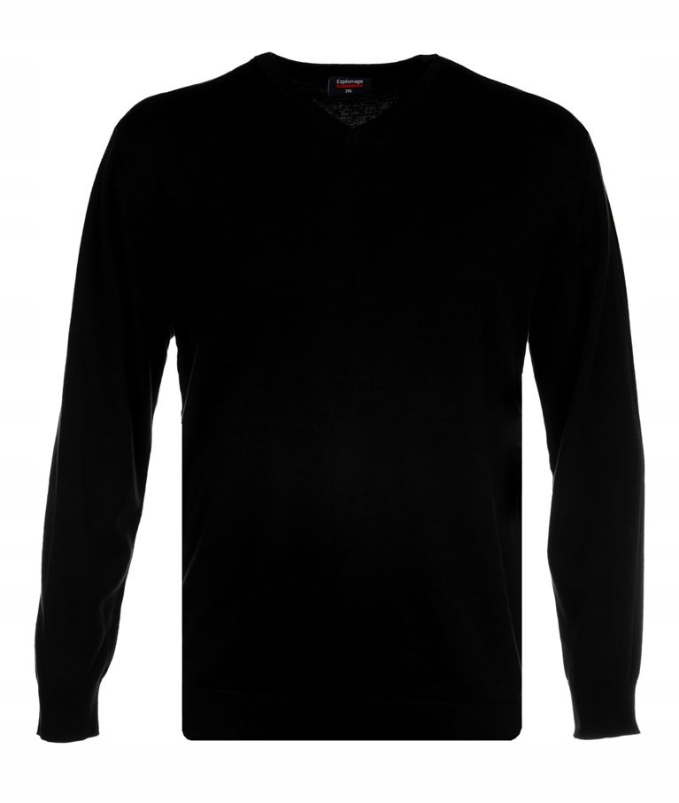 Velký pánský svetr se vzorem Espionage Velké Velikosti Plus Size 4XL