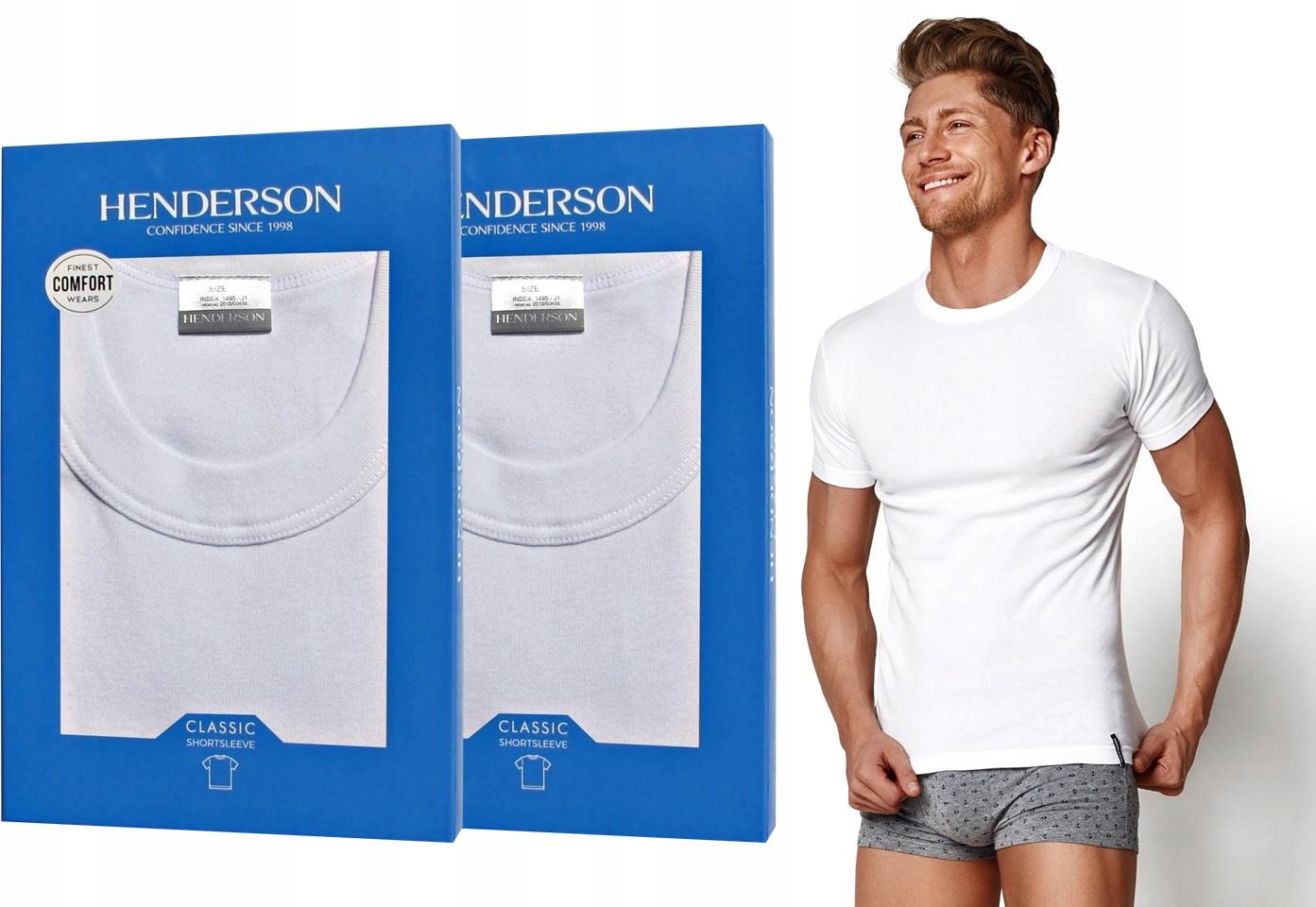 

2 pak Henderson Podkoszulek 1495 Koszulka r.XXL