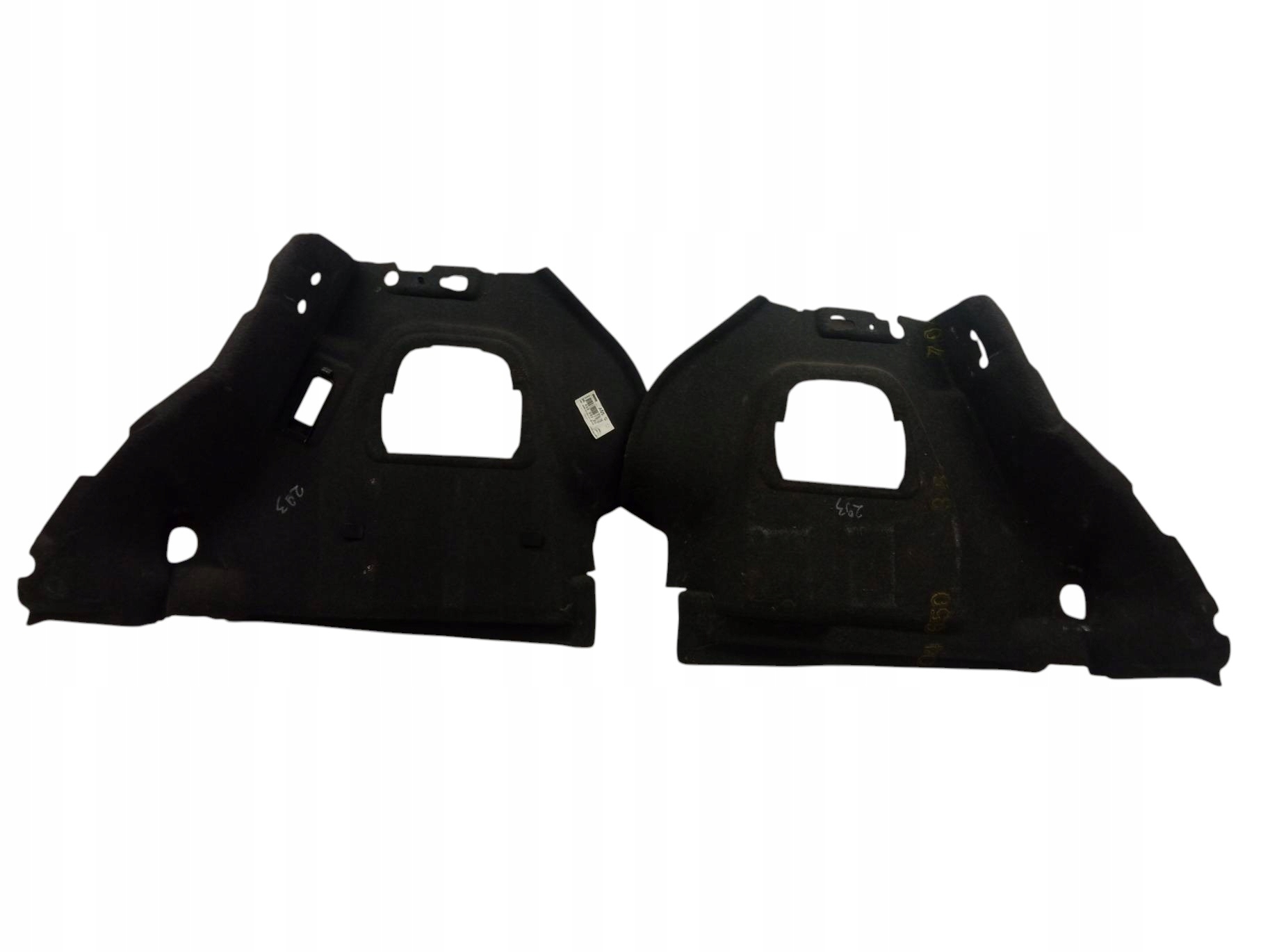 boot upholstery right left rear part KPL 96833223ZD Citroen DS3 and