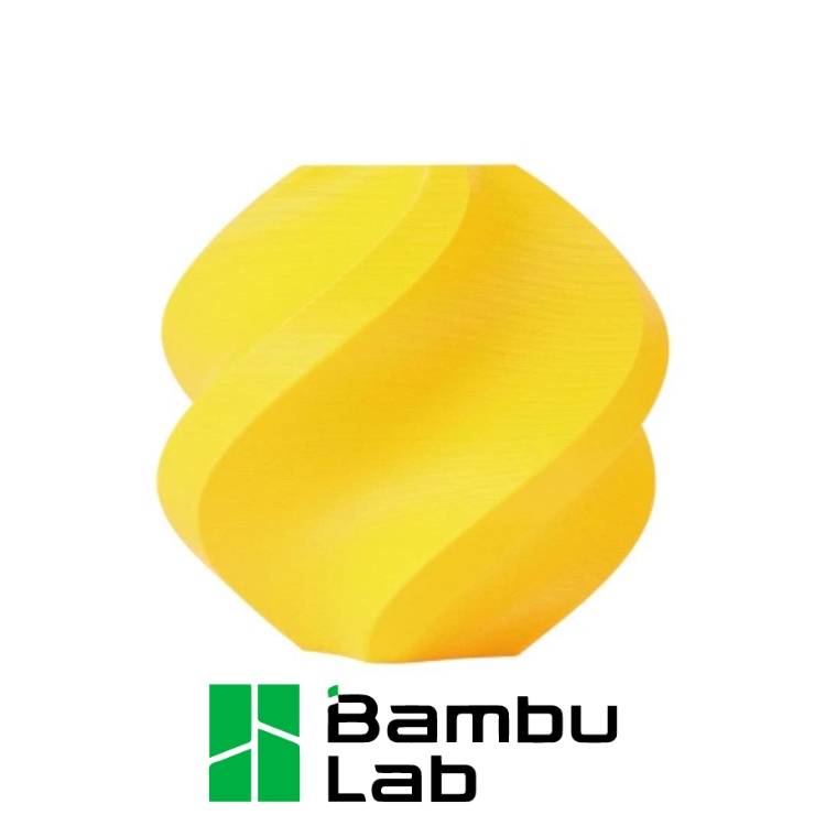 Filament Bambu Lab PETG HF z wielorazową szpulą - Yellow