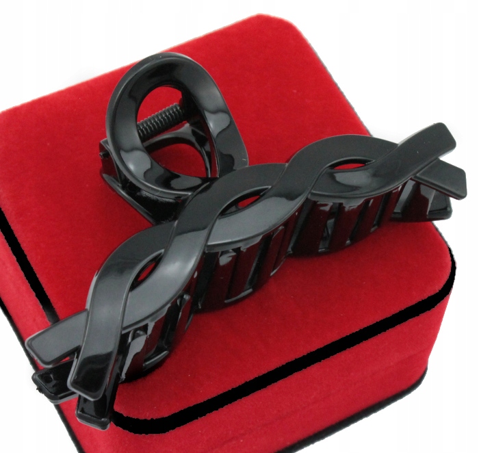 

Klamra Do Włosów Duża 11 cm Czarna Chain