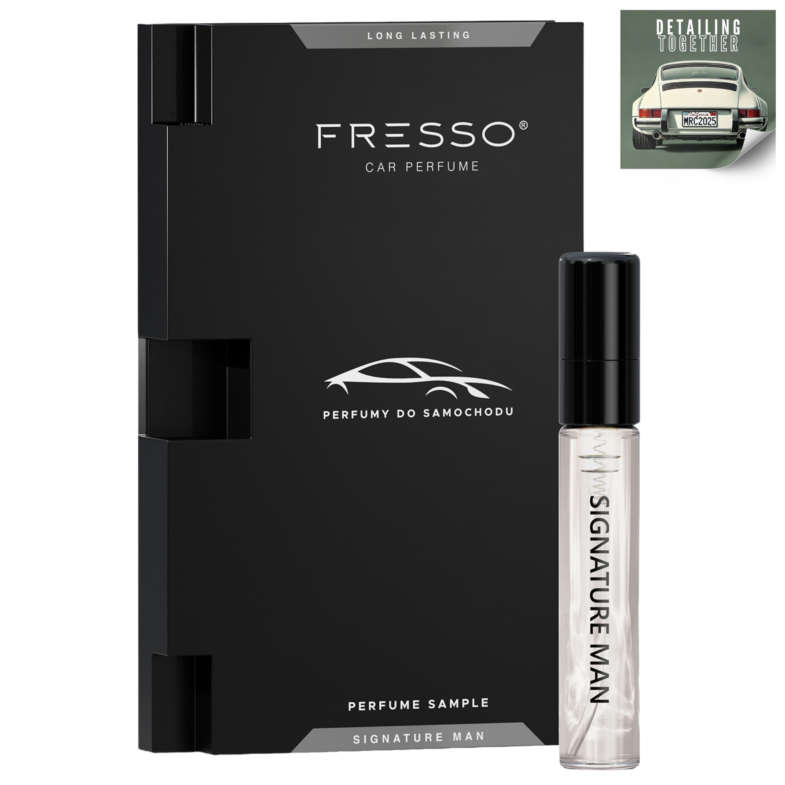 Zapach Do Samochodu Auta Fresso Tester Perfumy Signature Man 4ml