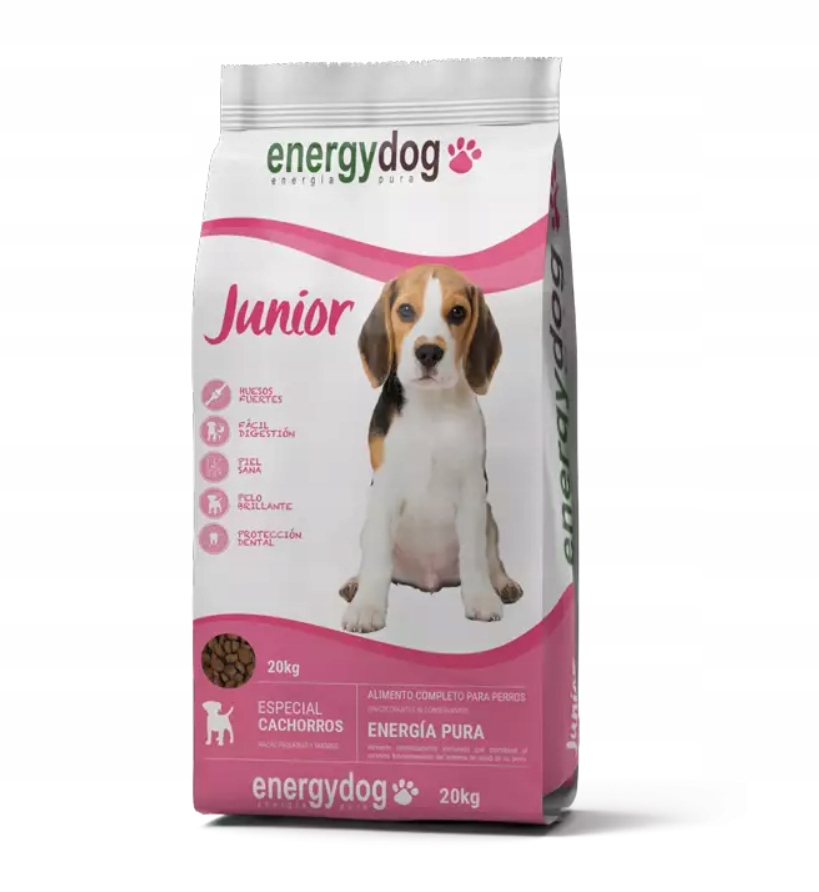 Levně Energydog Cachorro 20 kg – Pro štěňata – Amstaff, Golden, Border Collie