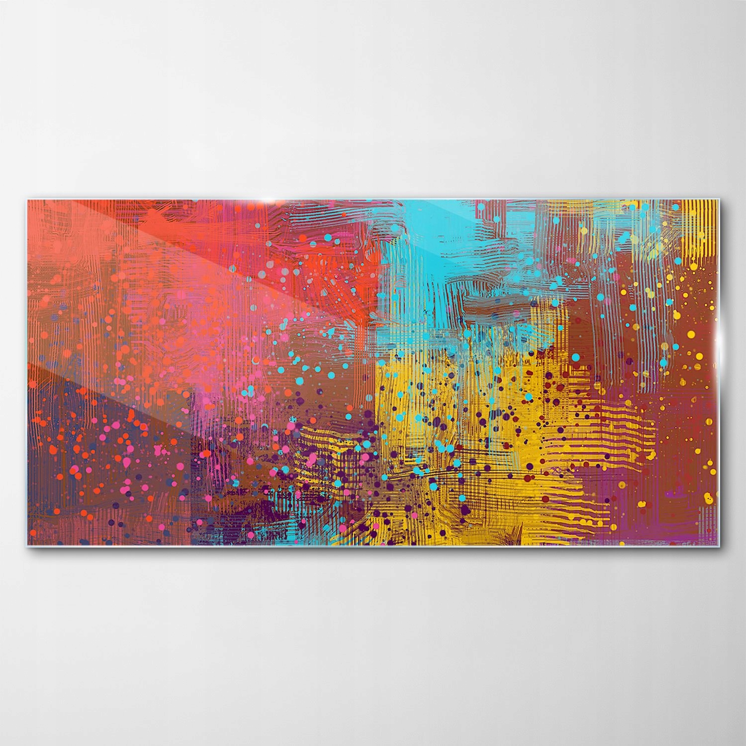 Obraz na skle Dekor Art Umenie Abstrakcia 120x60