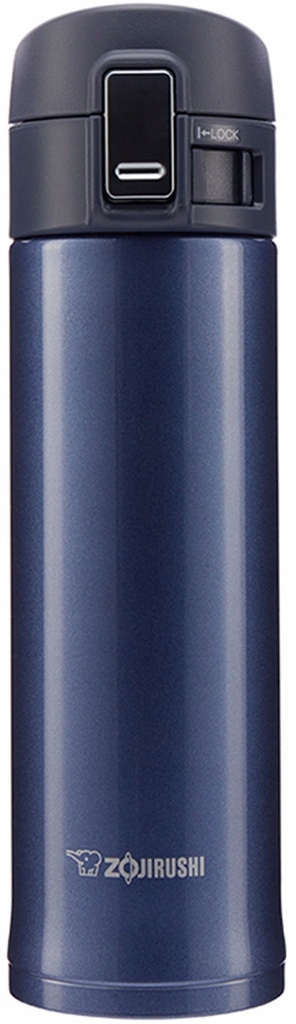 Zojirushi termohrnek z nerezová ocel SM-KHE48AG 480 ml modrý kovový