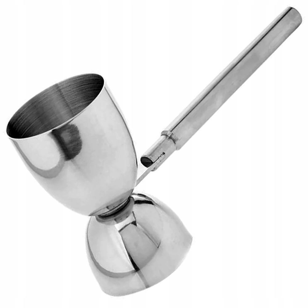 

Jigger miarka barmańska z rączką stalowa 30/60 ml
