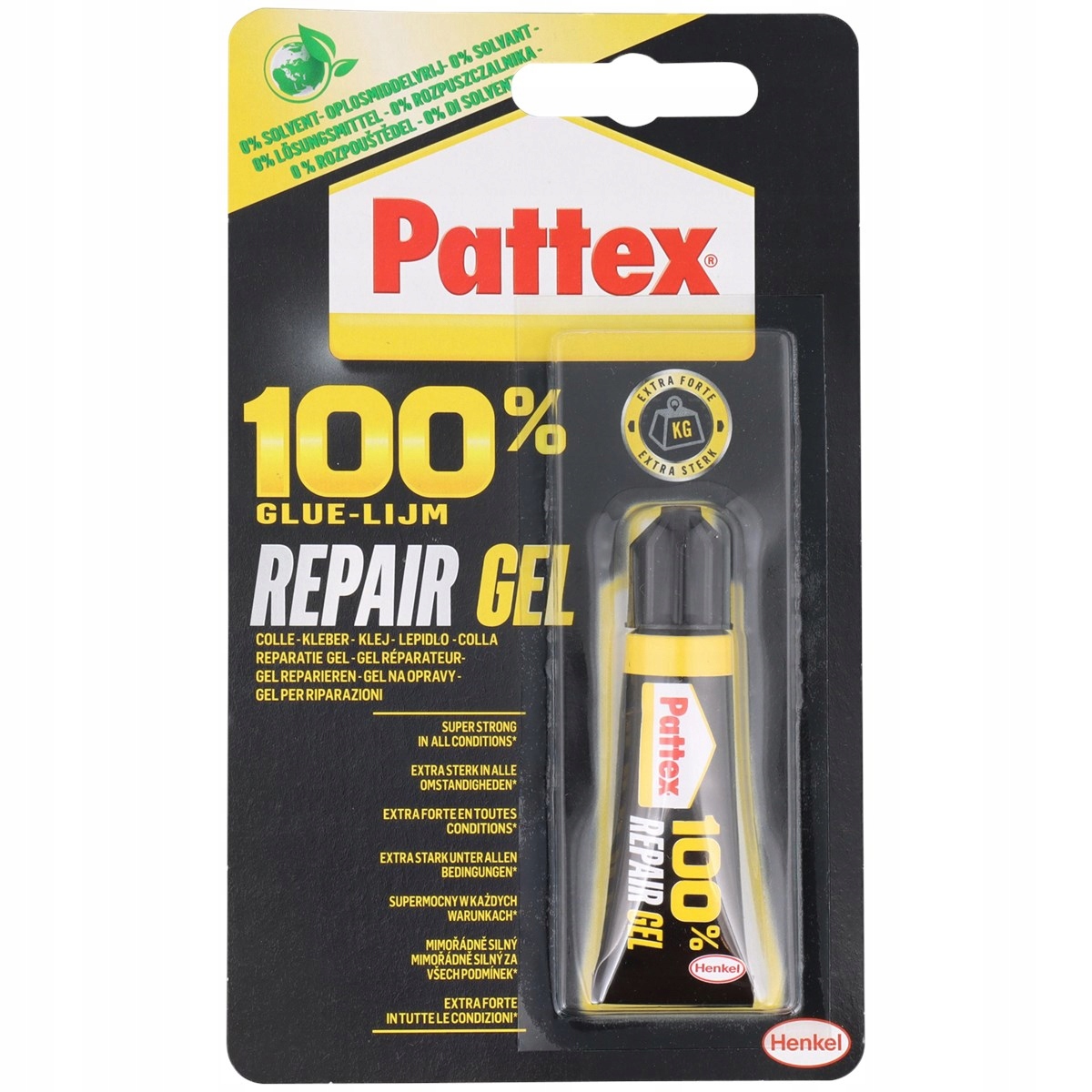 

100% Klej Naprawczy Pattex w Żelu Bardzo Mocny 8G