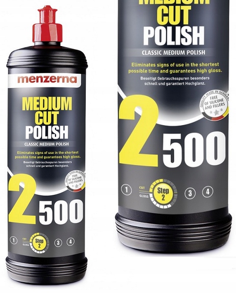 Menzerna 2500 Medium Cut Pasta Polerska 250ML