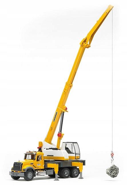 BRUDER 02818 Mack żuraw 1,3m Płeć chłopcy dziewczynki
