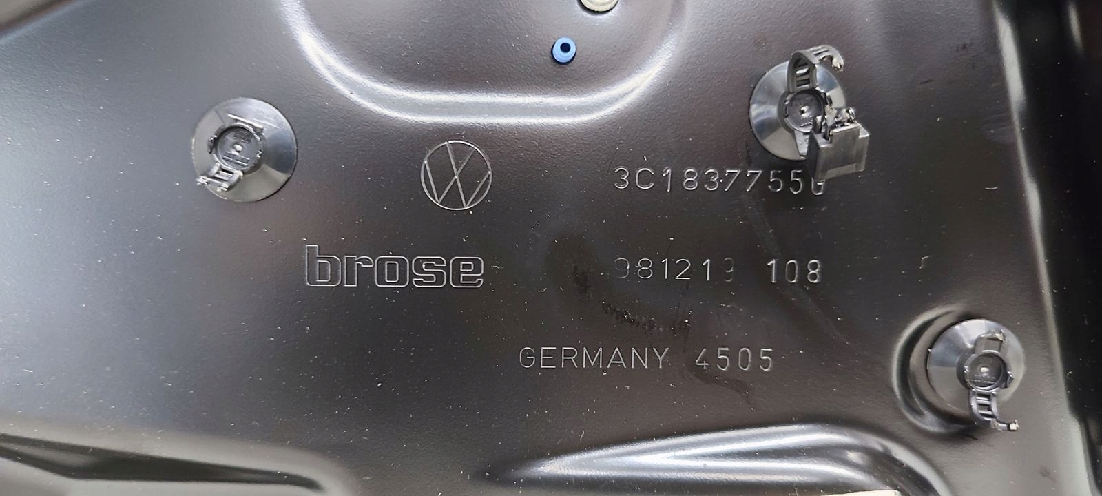 window regulator left front mechanism VW Passat B6 2,0 TDI