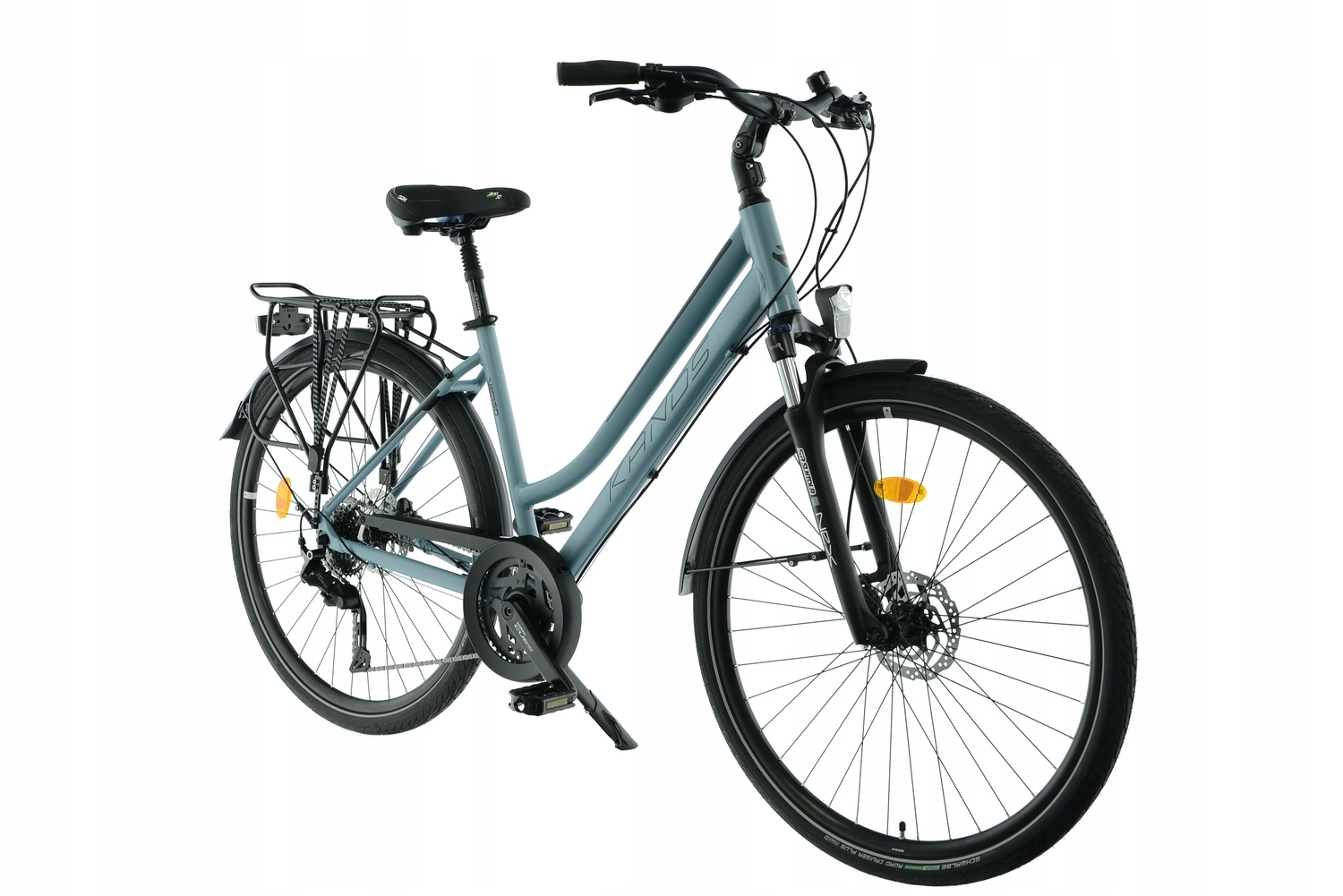 Rower Trekkingowy Kands 28 Verso V2 r19' błękit CUES SHIMANO HYDRAULIKAr25D