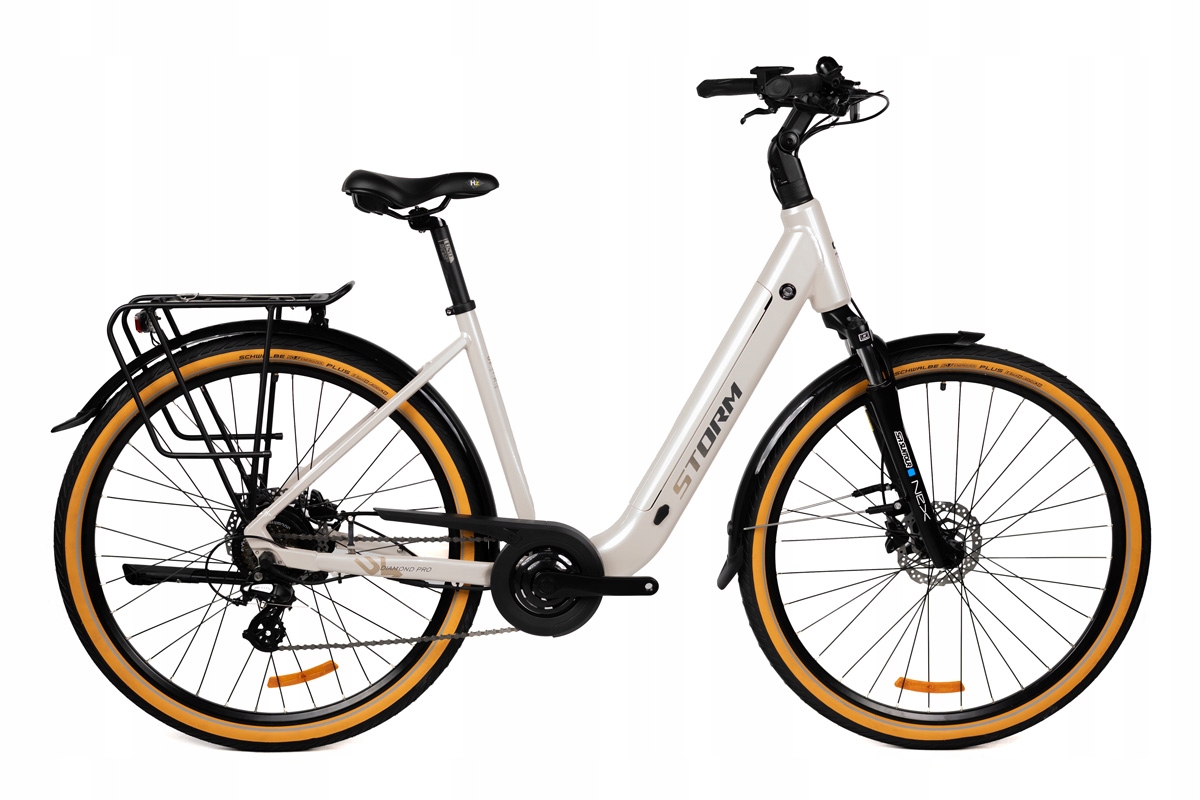 Rower elektryczny Storm E-diamond Pro 28 Lady cappucino 19