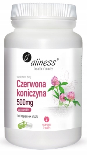 

Aliness Czerwona koniczyna extract 8% 500mg 90 k