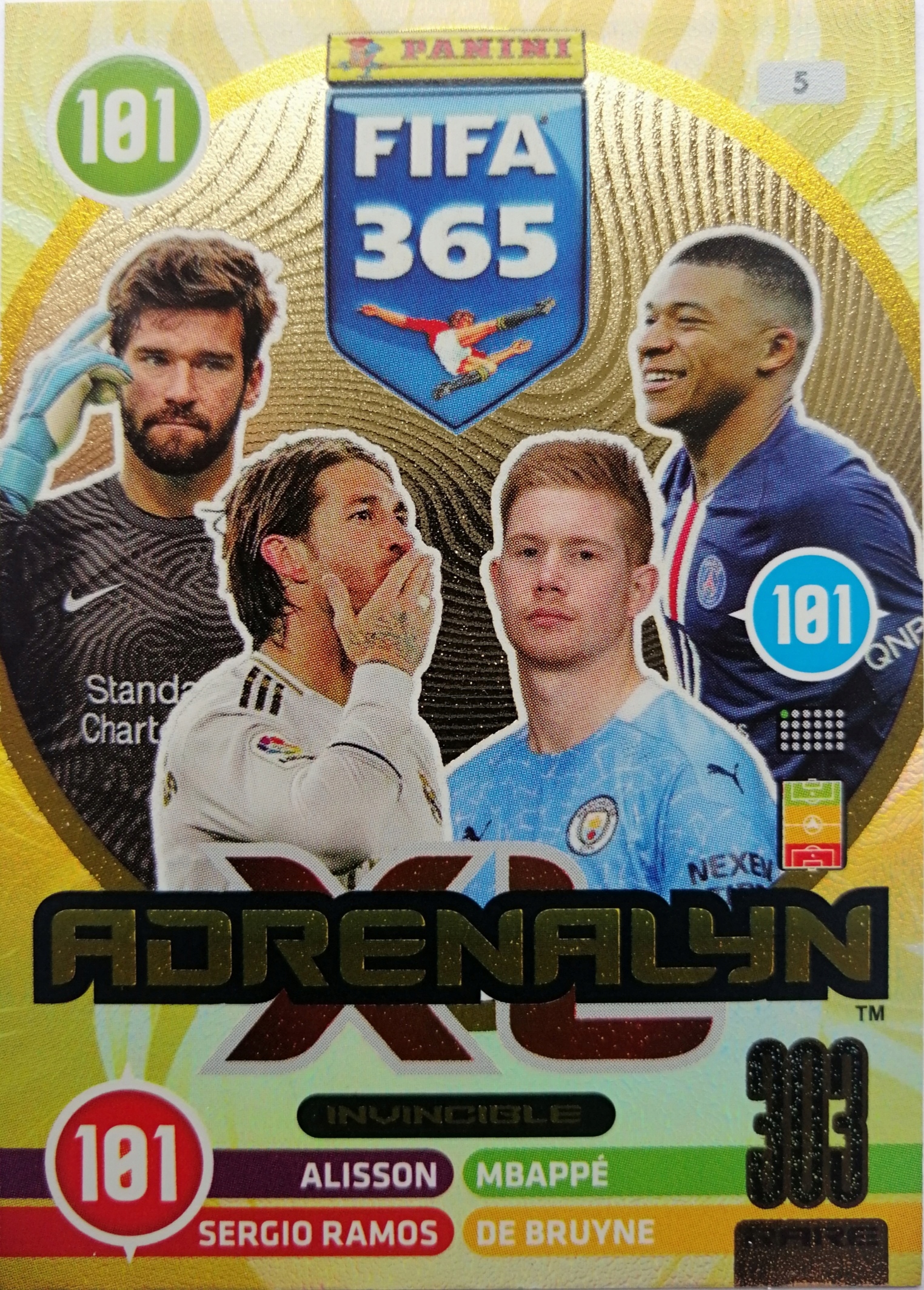 

Fifa 365 2021 Rare 5 Invincible
