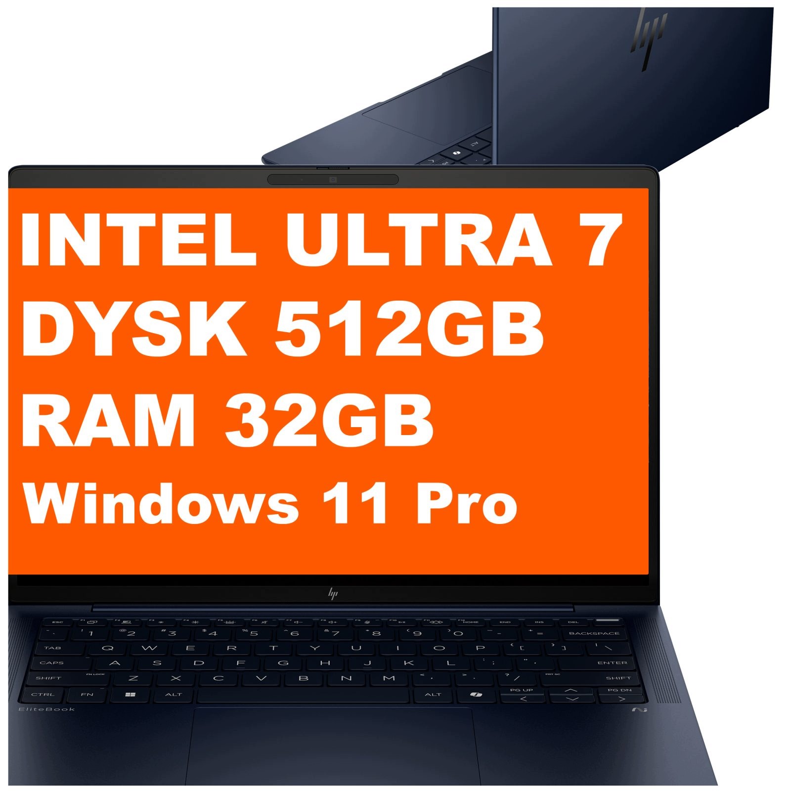 Notebook Business Hp EliteBook Ultra G1i 14 Ultra 7 32GB Ssd 512GB 2.8K Oled