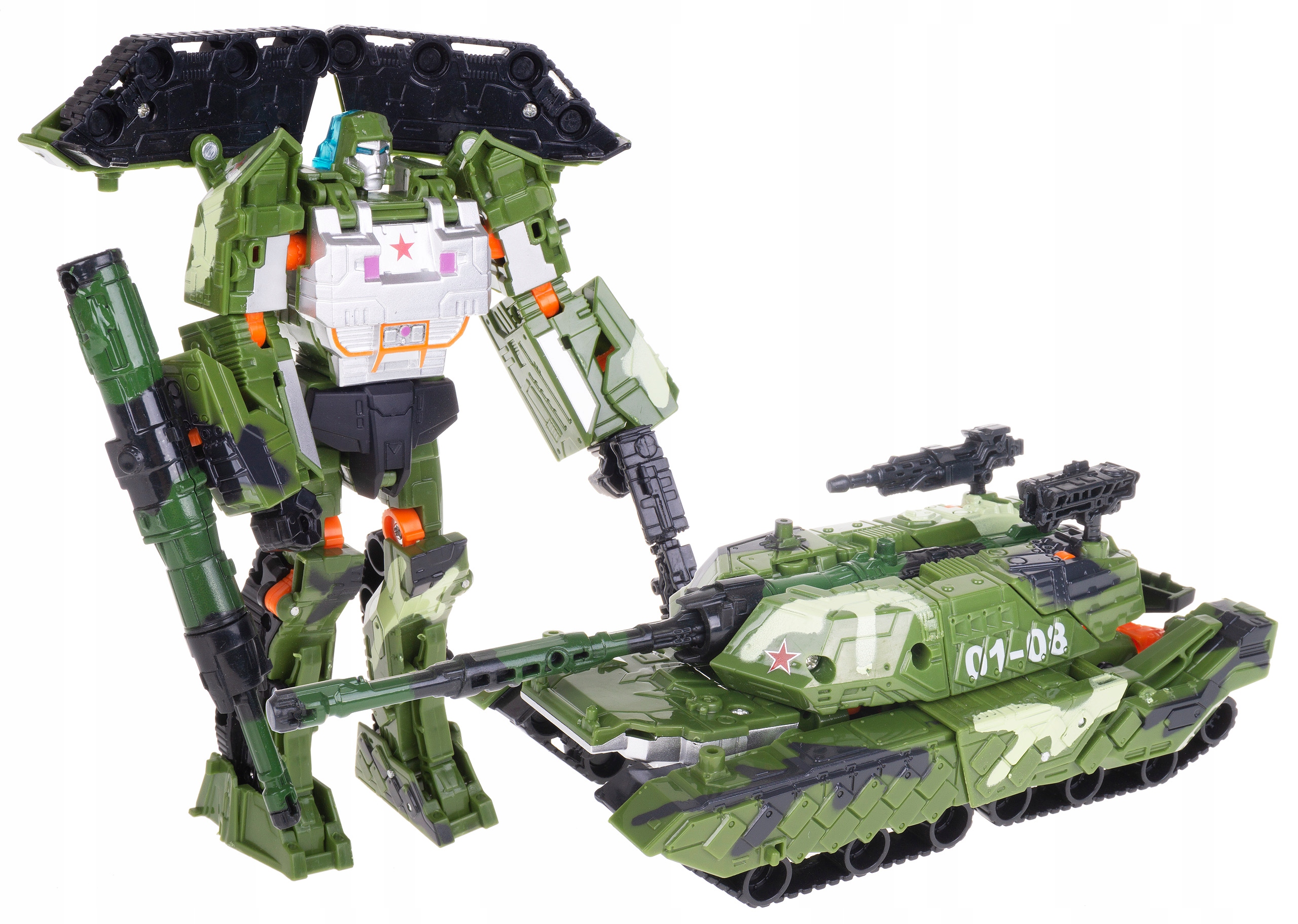 

Robot Czołg Wojownik Transformacja Brawl Autobot