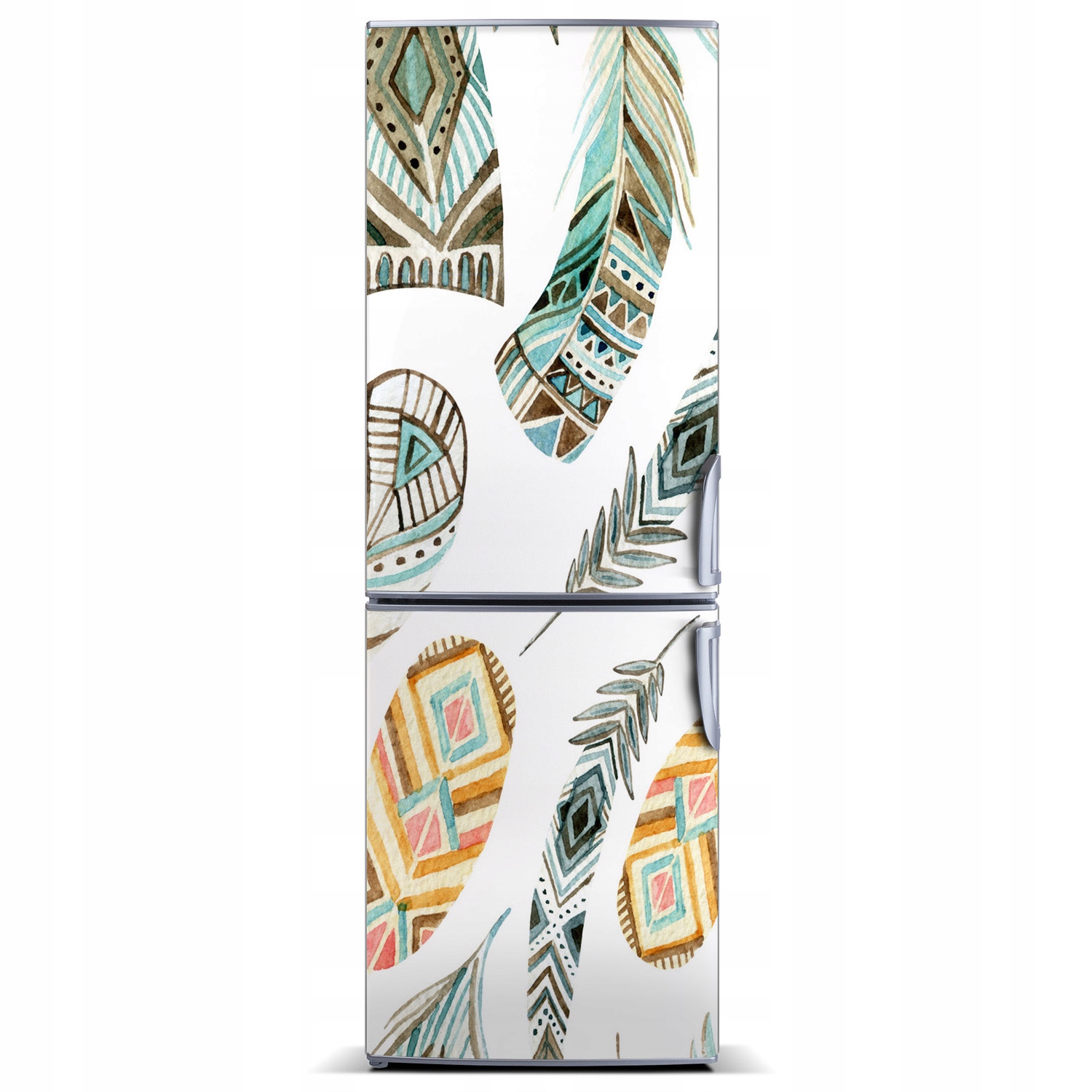 

Magnes Tapeta na lodówkę Etniczne pióra 60x180
