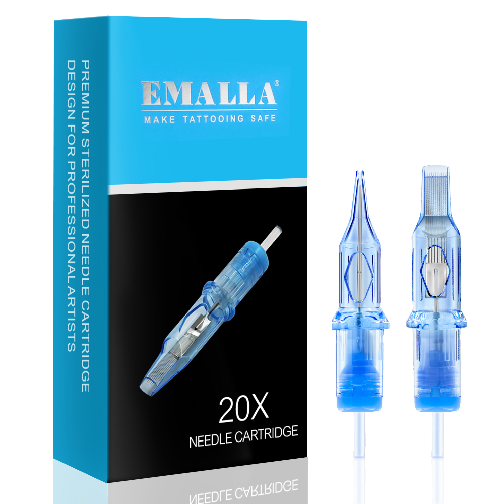 Cartridge Emalla Eliot 5RL 0,20 mm Lt Krabička 20 ks Jehla Kartridž