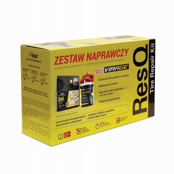 ZESTAW NAPRAWCZY DO OPON KOMPRESOR USZCZELNIACZ