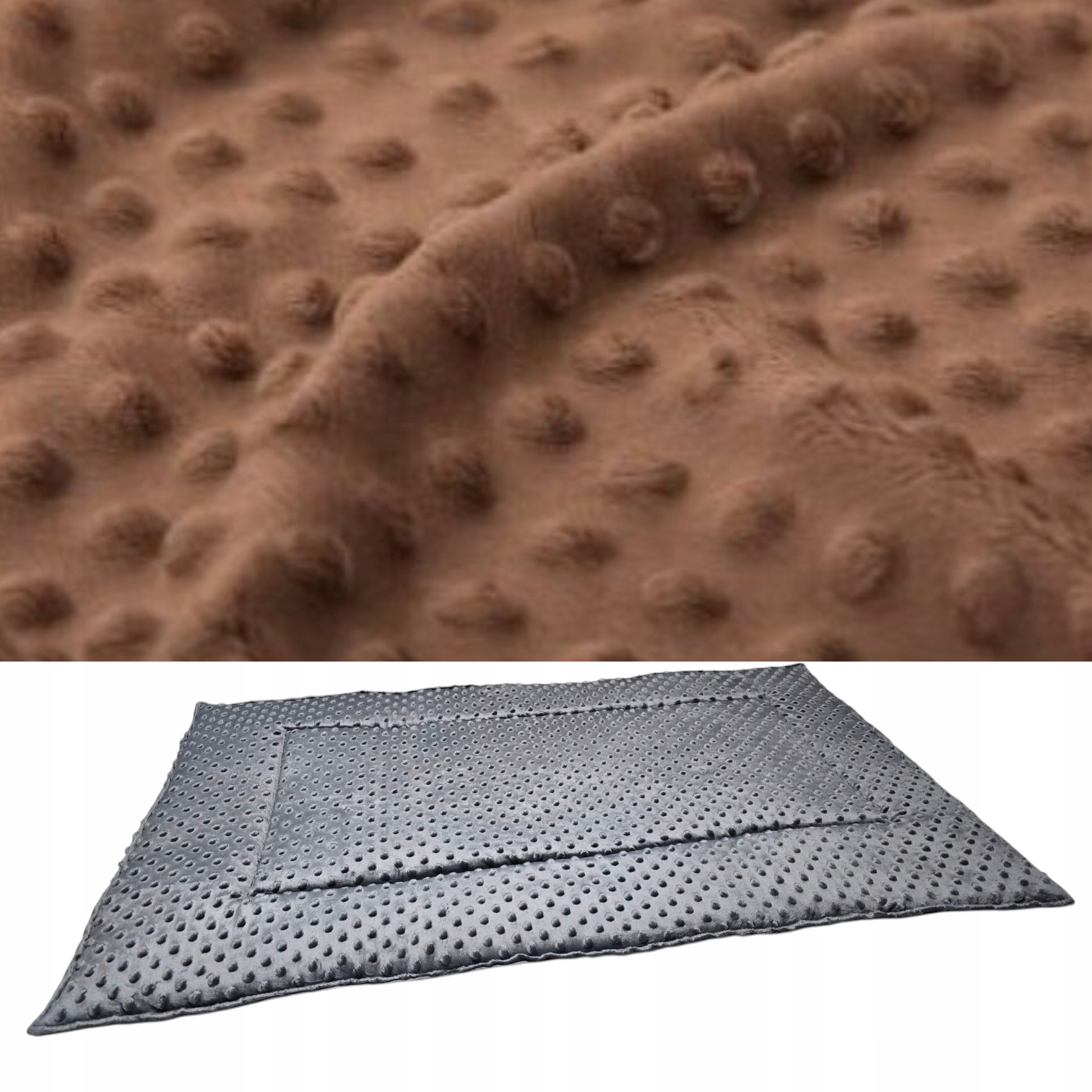 Levně Podložka do klece pro morče, ježka 140x70 voděodolná hnědá