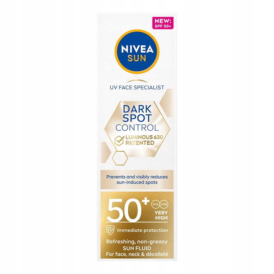 

Nivea Sun Spot Control fluid do twarzy SPF50+