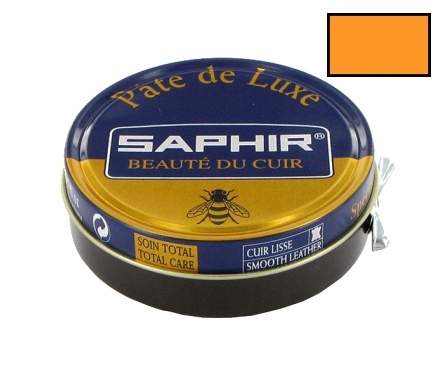 

Saphir Pate de Luxe pasta do skór, 79 pomarańcz