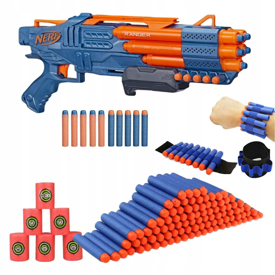 

Nerf Elite 2.0 Ranger PD-5 F4186 +dodatki Strzałki