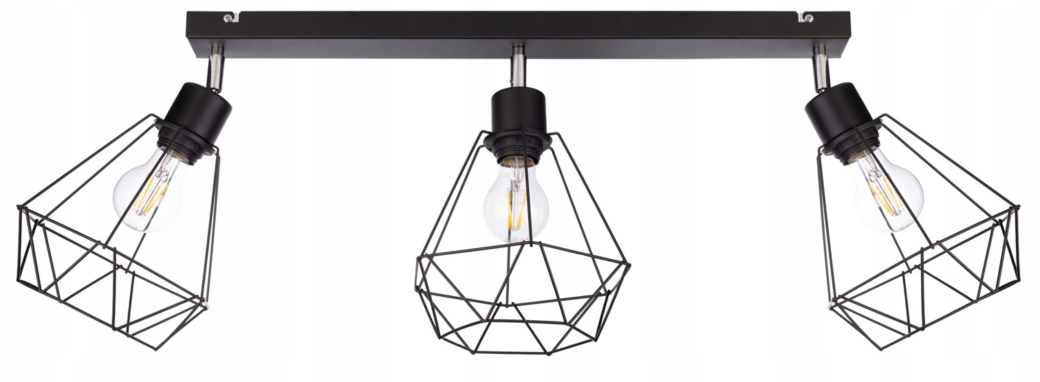 

Lampa Wisząca Sufitowa Żyrandol Brylant Loft Drut
