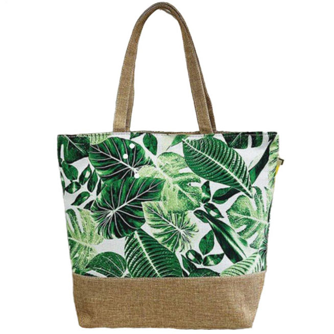 

Torebka Damska torba duża Boho liście Plażowa