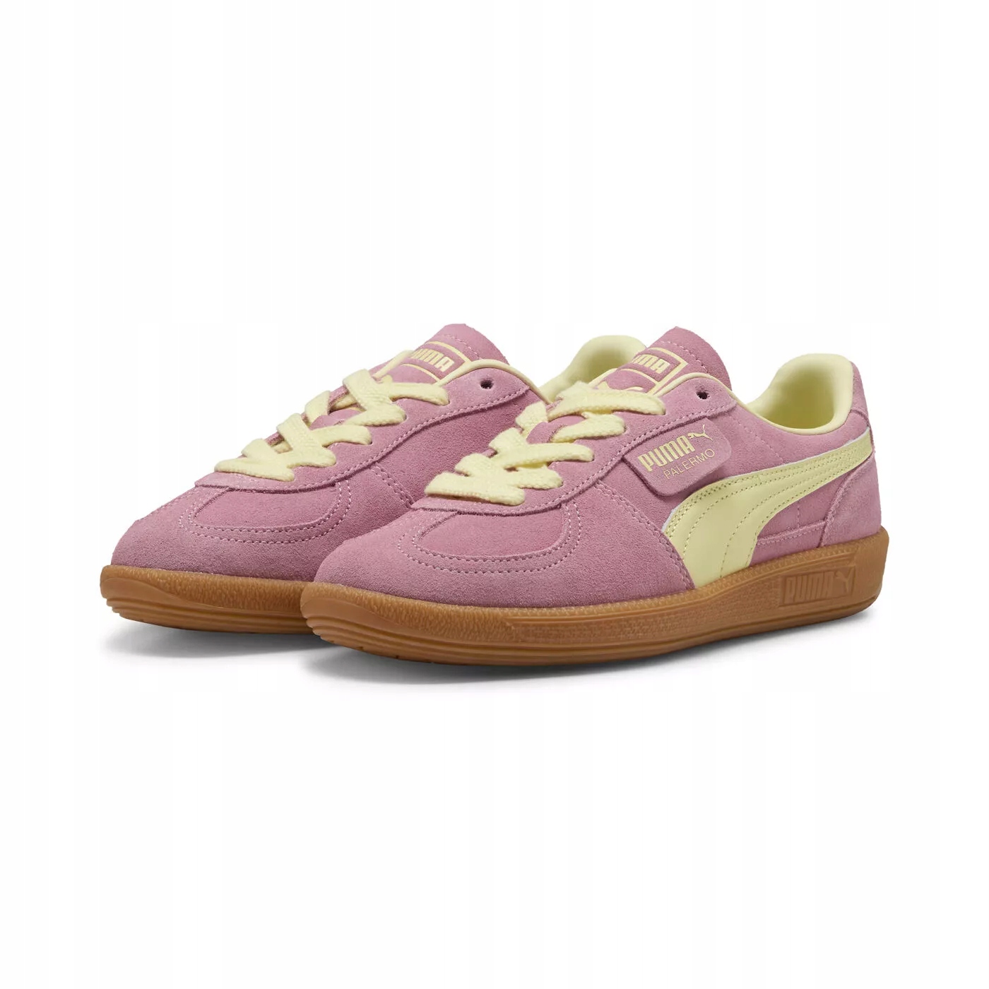 Dámské sportovní boty Puma Palermo 39646364 růžové semišové tenisky 36
