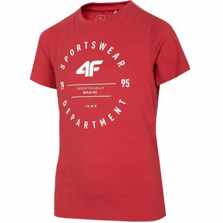 

Koszulka Dla Chłopca 4F T-shirt Bawełniana Sport