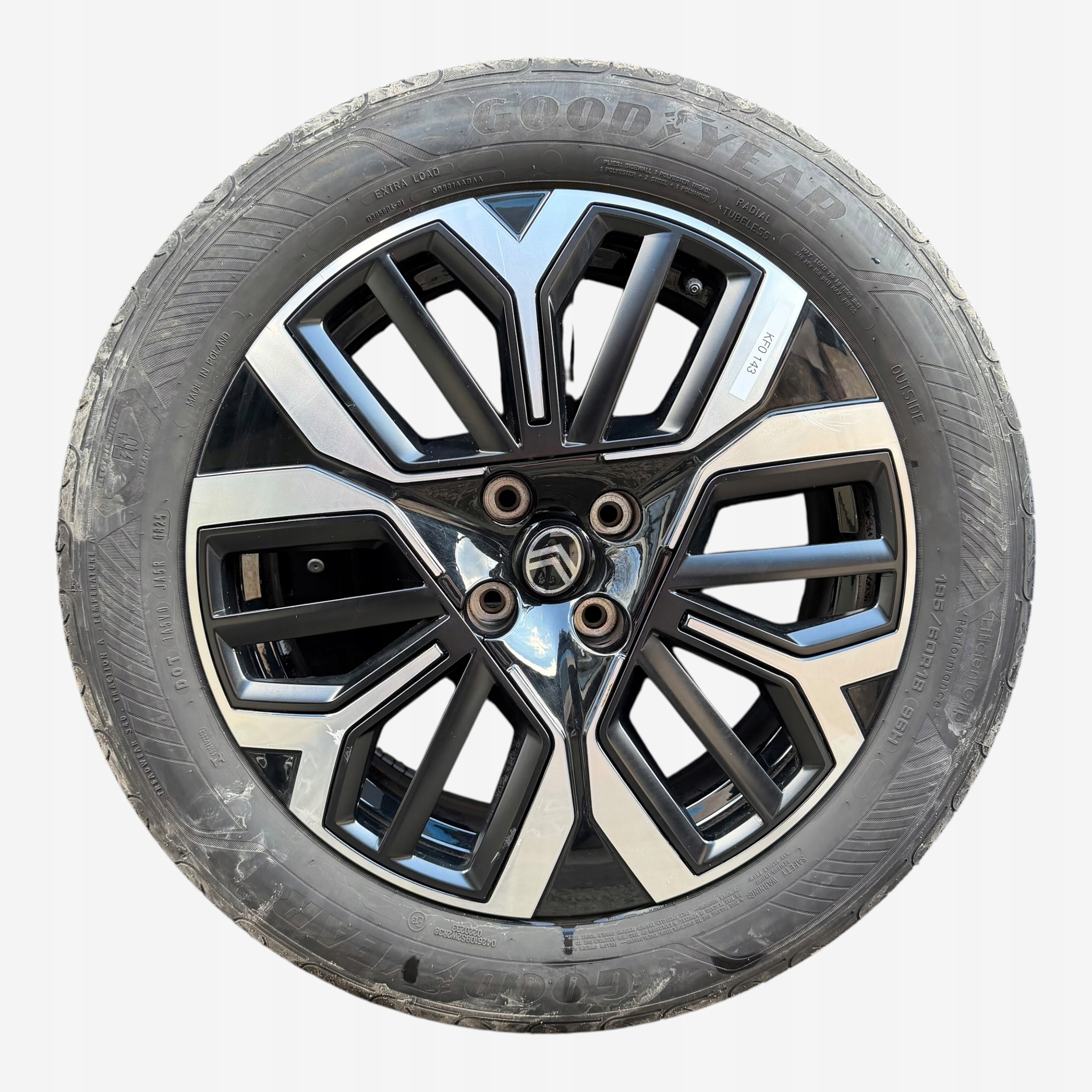 discs wheels tyres CITROEN C4 III GOODYEAR 195/60/18" 6MM summer