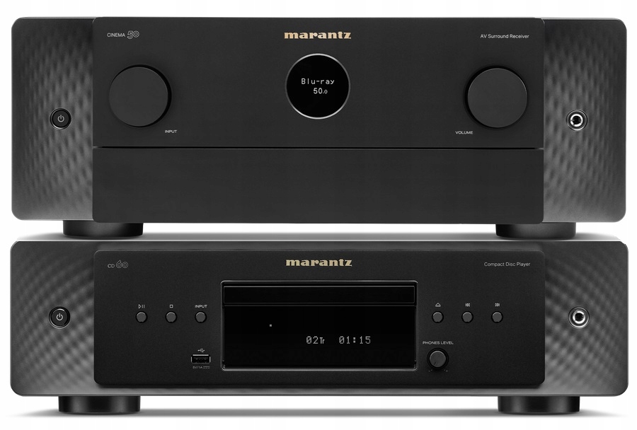 MARANTZ CINEMA 50 + CD 60 WSPANIAŁY ZESTAW DO KINA I DLA