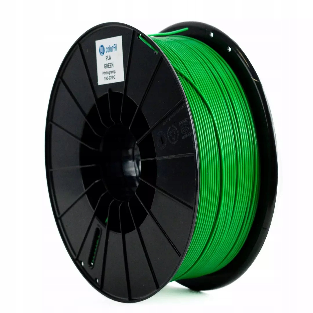 Filament Pla Colorfil Green (Zelený) 1.75 mm 9 kg