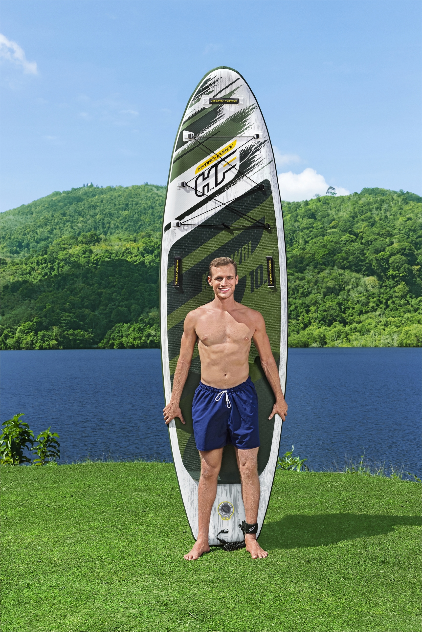 BESTWAY 65308 POMPOWANA DESKA SUP STAND UP 140kg Marka Bestway