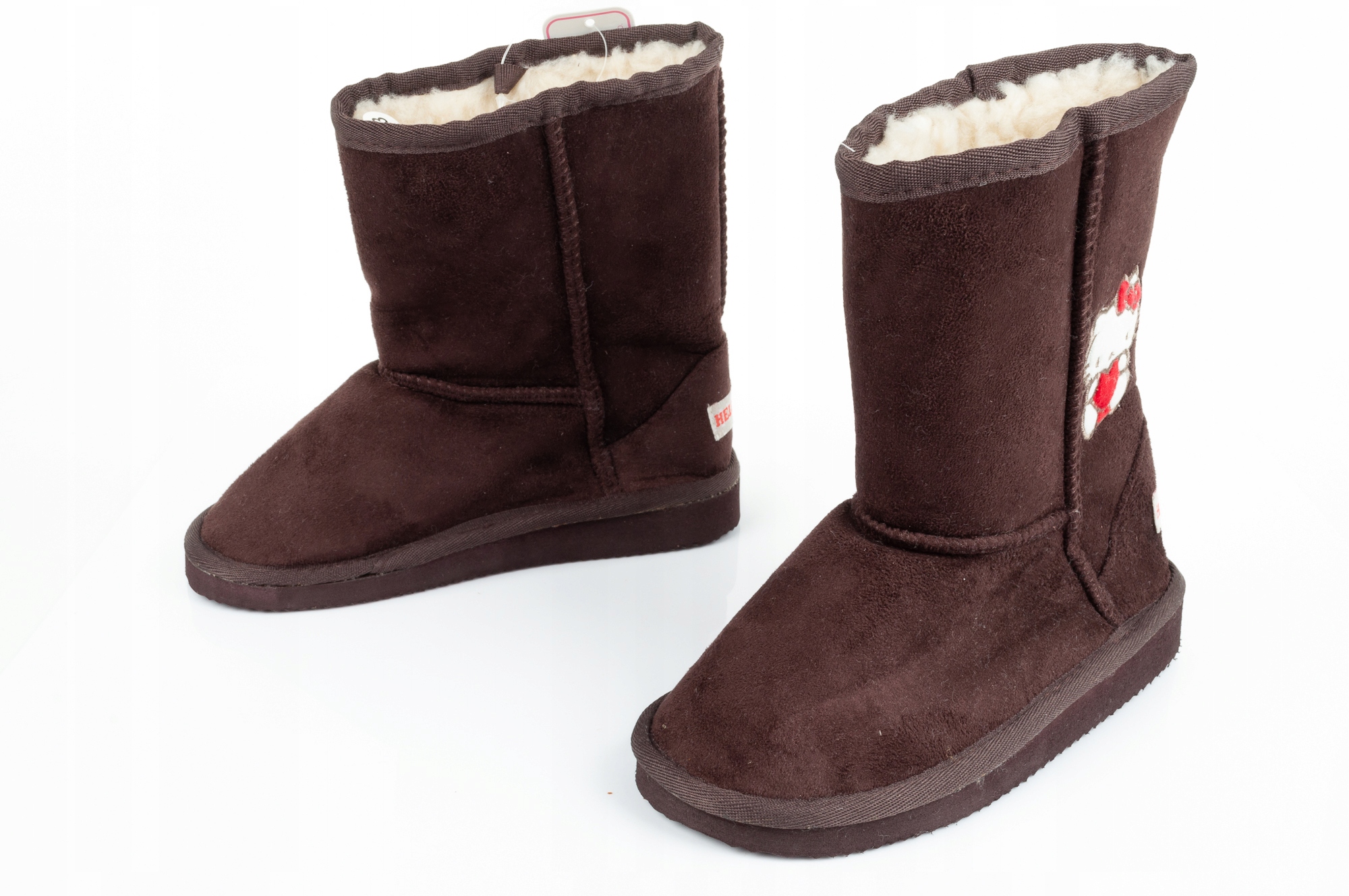 Botki Kozaki ocieplane Hello Kitty [brąz] r.29 Rozmiar (new) 29