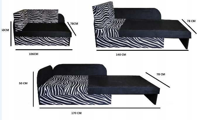 Tapczanik Dziecięcy Kubuś SZYBKA WYSYŁKA sofa Marka Potex