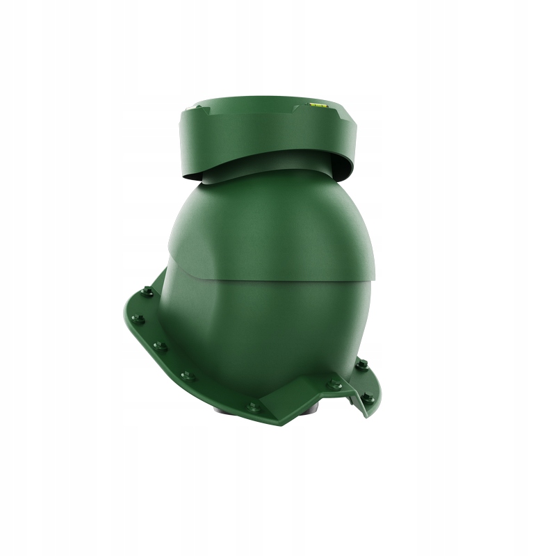 Krbový kanalizační ventilátor fi110 Trapez T35 Zelený 6020