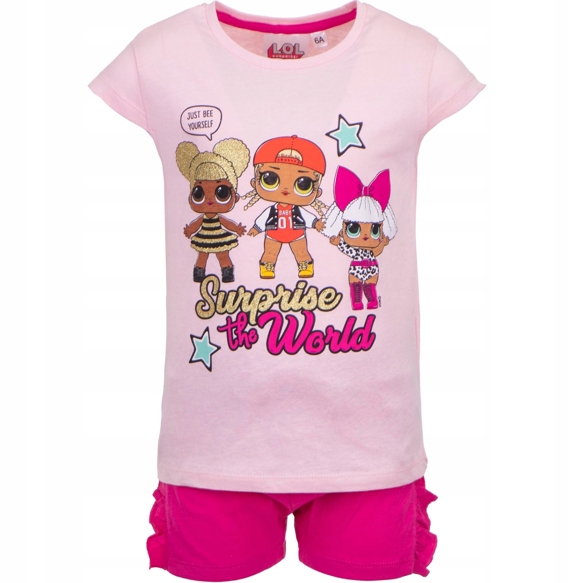 

Komplet Koszulka + Spodenki Roz.114 Lol Suprise 6+