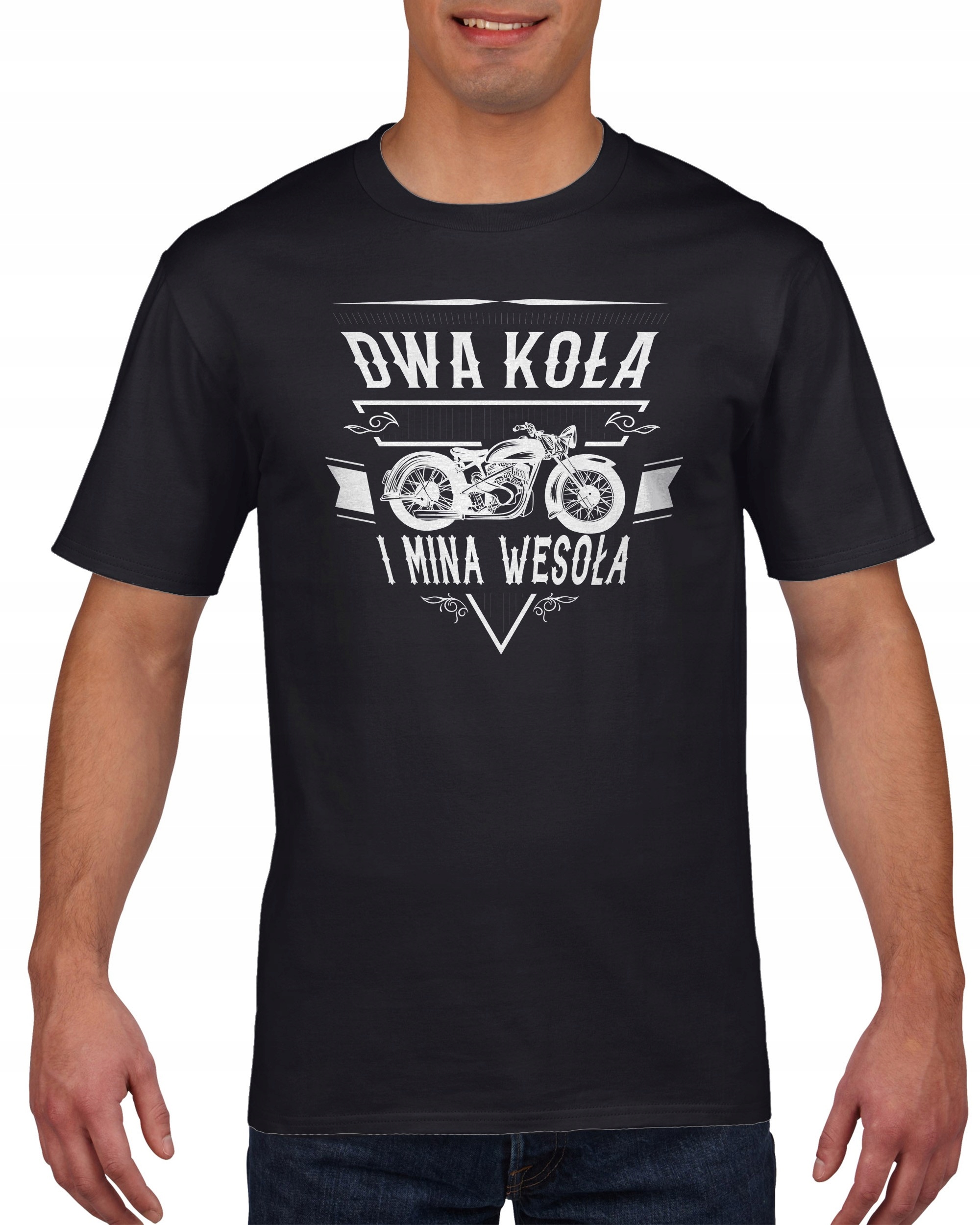 

Koszulka meska Motocykl Dwa Kola Mina Wesola M